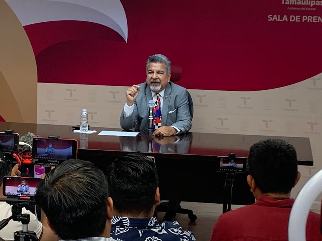 Un elemento estatal herido en los hechos registrados en Reynosa, pese a ello, Tamaulipas es seguro: Vocería de Seguridad.