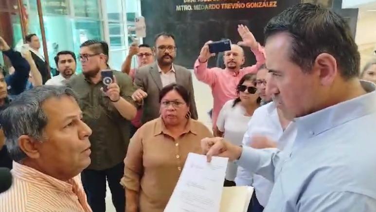 Fiscalía de Tamaulipas abrió carpeta de investigación por los hechos registrados en el Congreso.