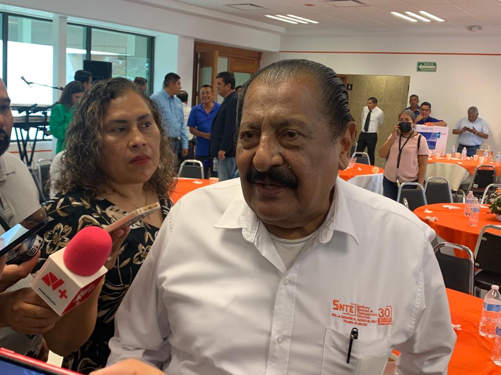Estoy pagando las deudas, asegura dirigente de la sección 30 del SNTE, Arnulfo Rodríguez Treviño.
