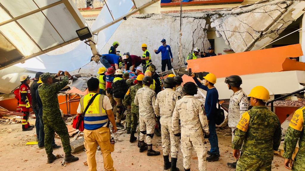 El Colegio Antonio Repiso está clausurado: Protección Civil estatal.