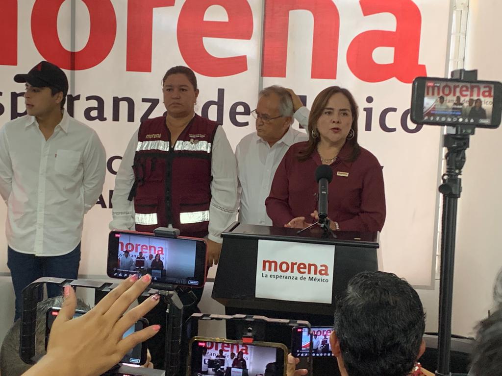Se deslinda MORENA Tamaulipas de excesos de pre campaña. Son los aspirantes que deben informar sobre el tema.