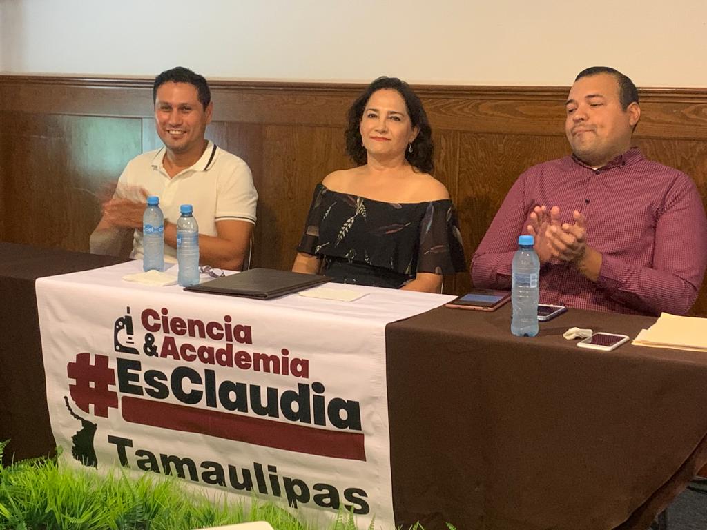 Académicos tamaulipecos se suman a Claudia Sheimbaum  Es una mujer con preparación.