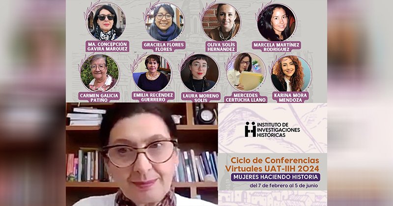 Inaugura UAT conferencias virtuales “Mujeres Haciendo Historia”
