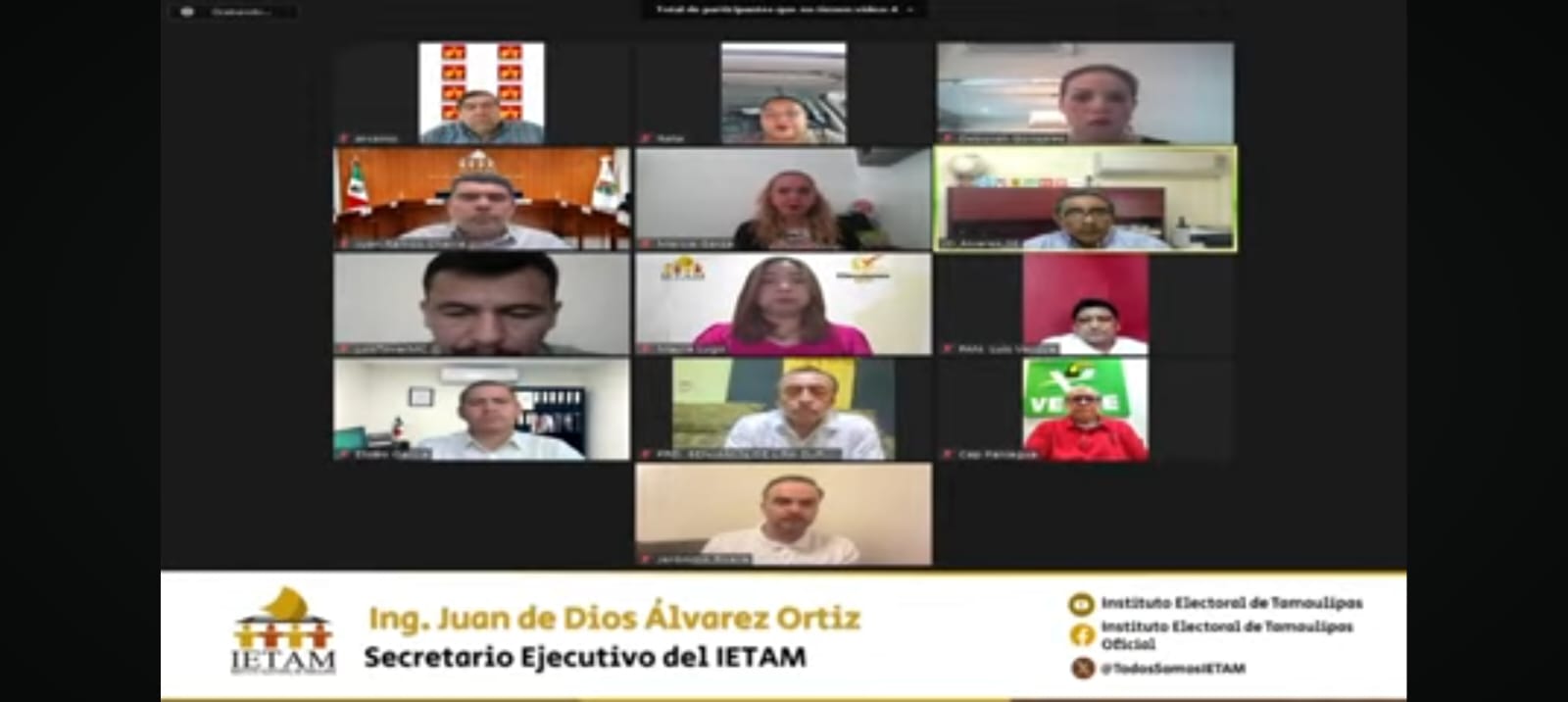 Aprueba IETAM modificación de convenios de coalición en Tamaulipas