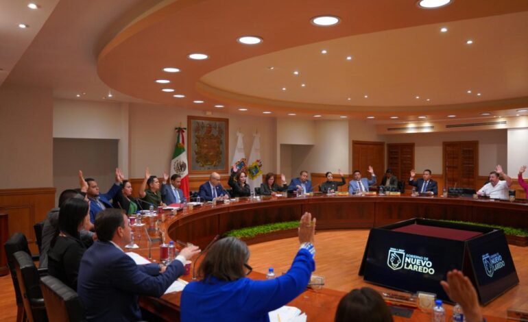 APRUEBA CABILDO DE NUEVO LAREDO PAQUETE DE OBRAS PÚBLICAS DE INFRAESTRUCTURA VIAL, EDUCATIVA Y URBANA