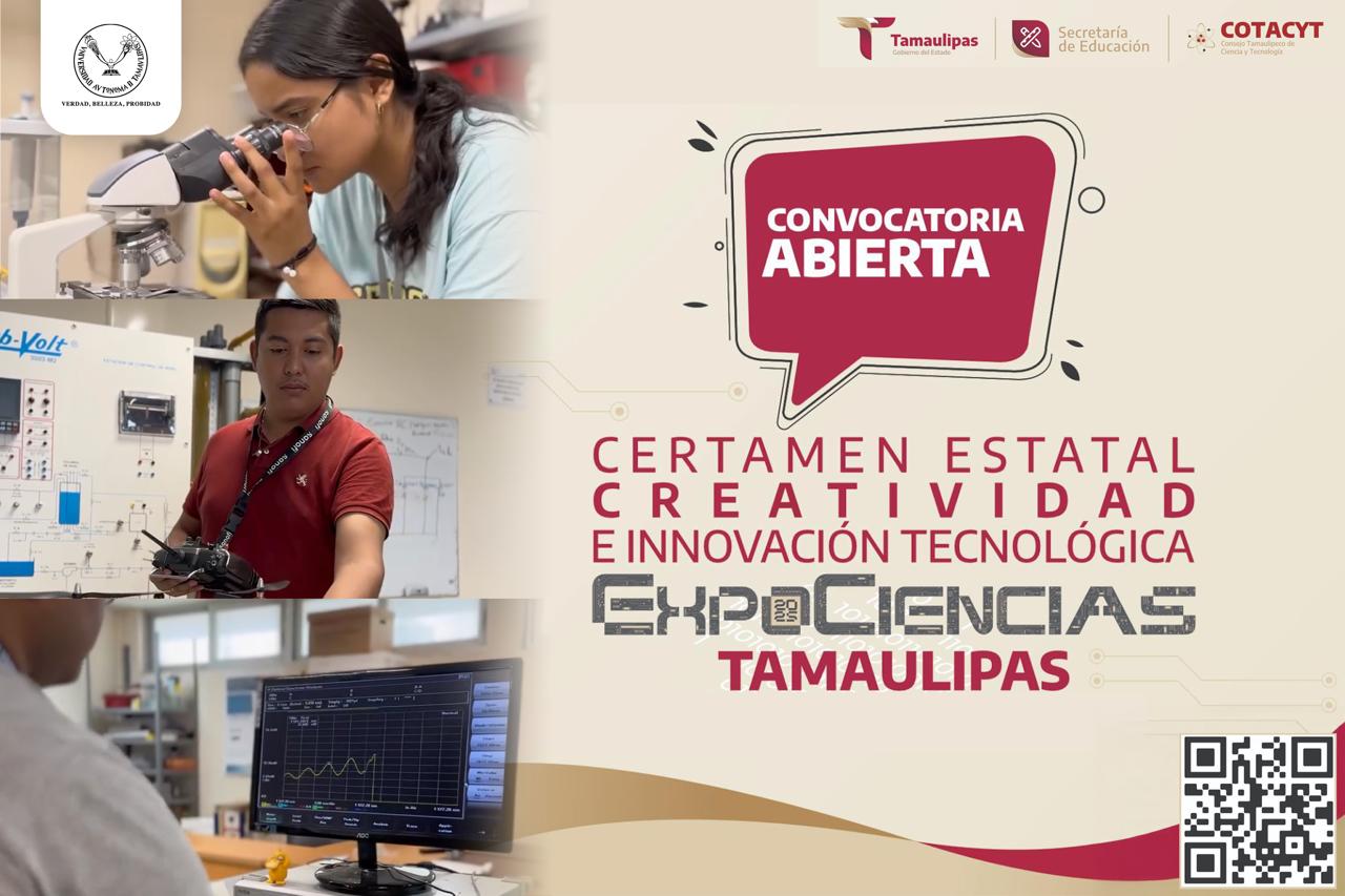 La UAT es sede regional del Certamen Expo Ciencias Tamaulipas 2025