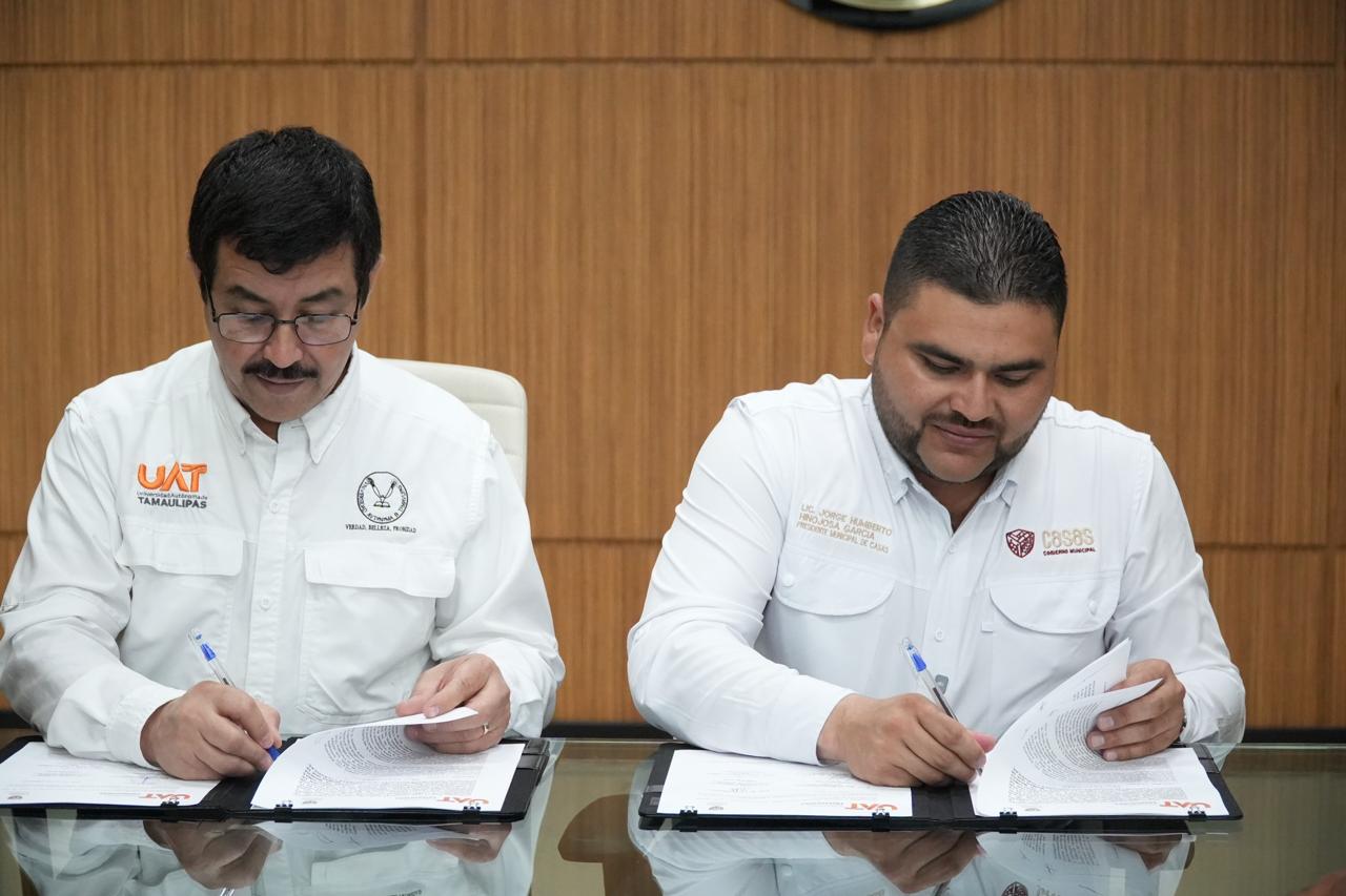 La UAT y Ayuntamiento de Casas fortalecen colaboración instituciona
