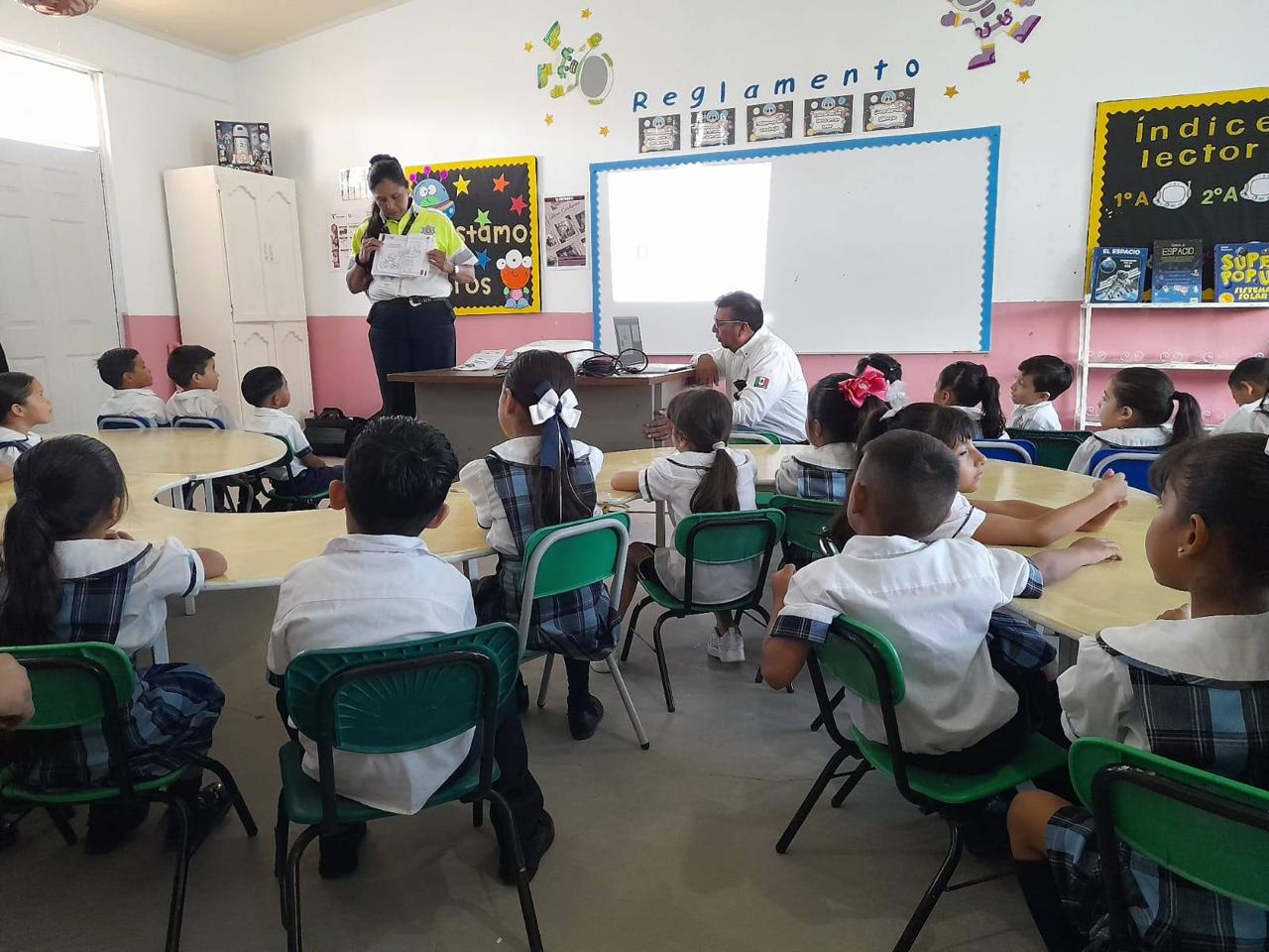 PROMUEVE DIRECCIÓN DE TRÁNSITO Y VIALIDAD CULTURA VIAL EN NIÑAS Y NIÑOS*