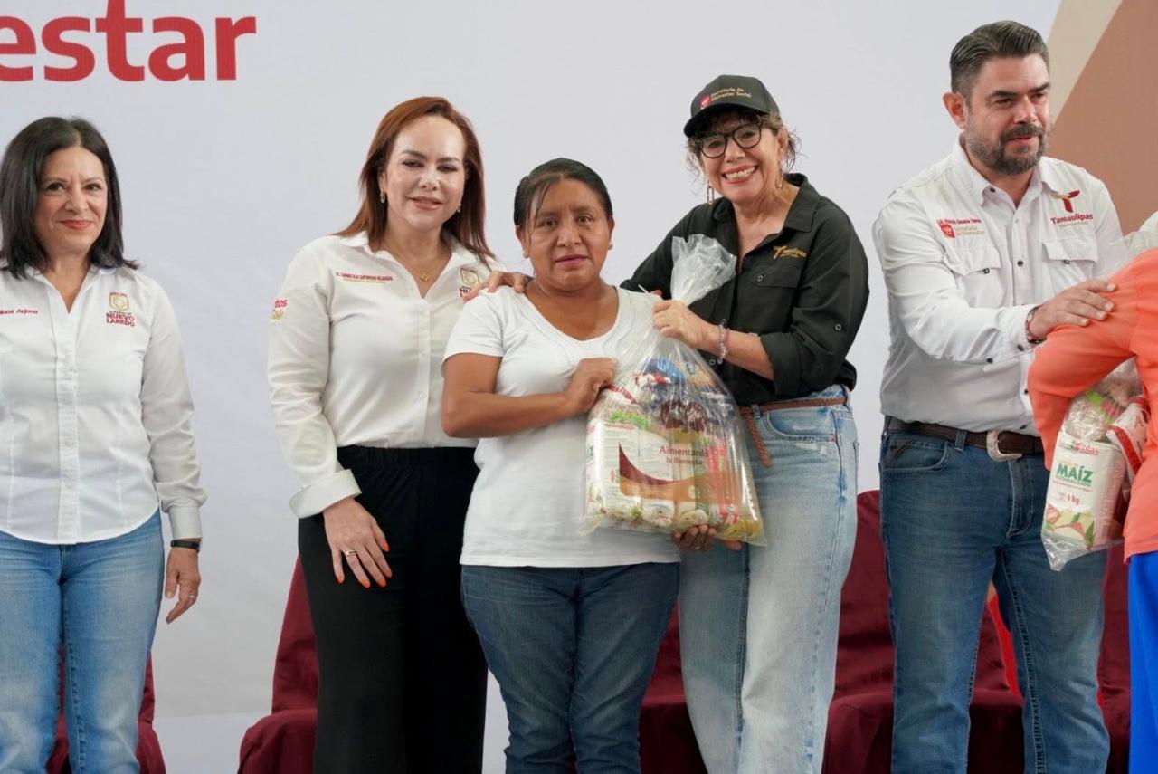 ENTREGA GOBIERNO DEL ESTADO APOYO ALIMENTARIO A MÁS DE 500 FAMILIAS DE NUEVO LAREDO