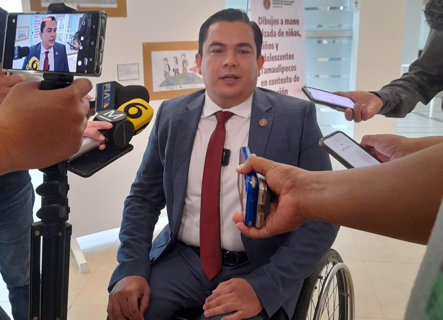 Avanza Tamaulipas en seguridad con hechos y no discursos: Marco Gallegos