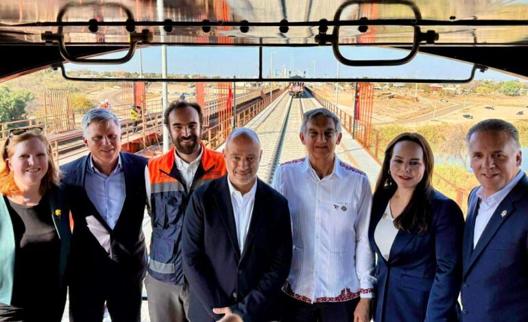 CARMEN LILIA CONVIERTE A NUEVO LAREDO EN EPICENTRO DE PROYECTOS ESTRATÉGICOS CON IMPACTO NACIONAL