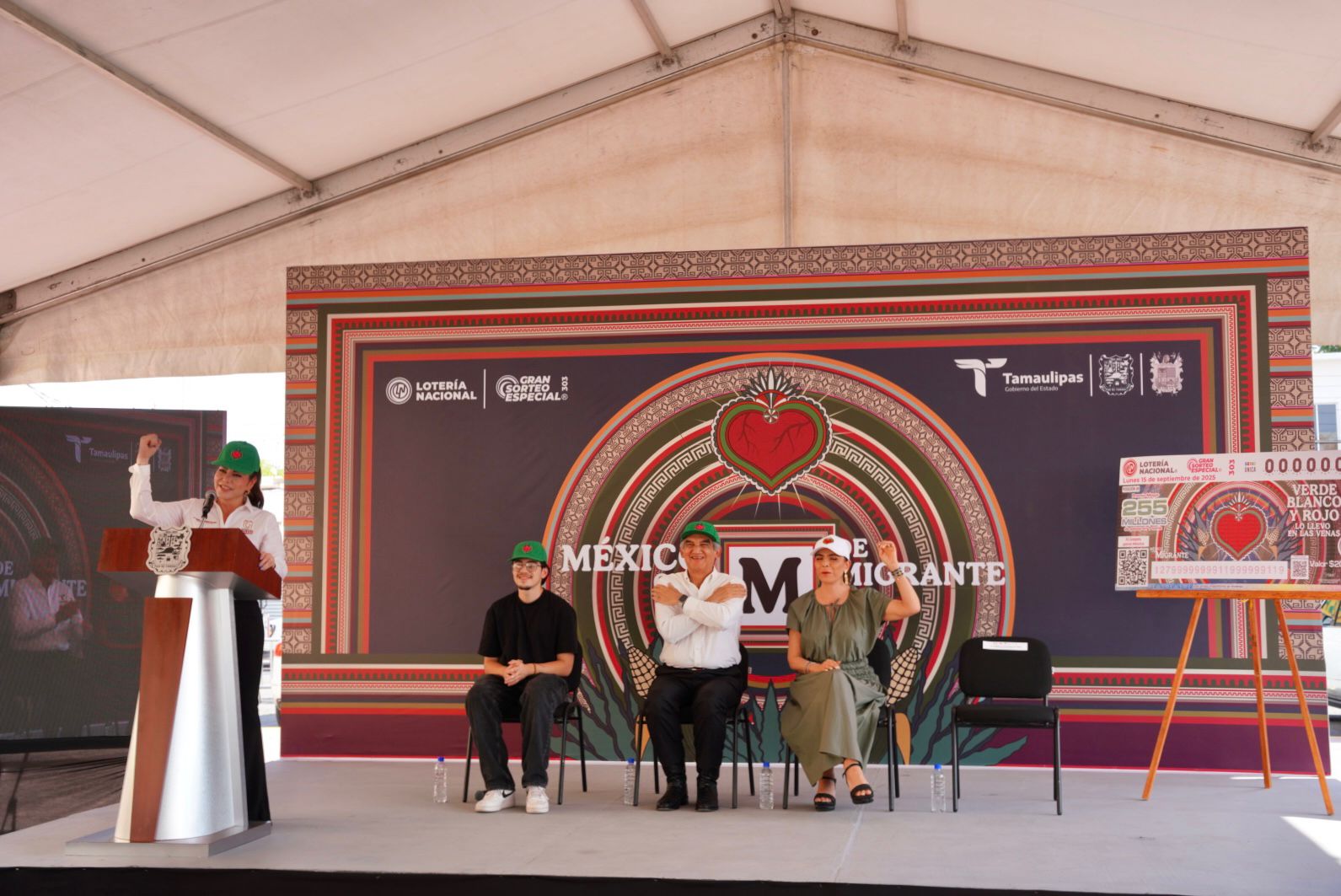 NUEVO LAREDO, PUERTA DE MÉXICO AL MIGRANTE, SEDE DEL GRAN SORTEO ESPECIAL NO. 303 DE LA LOTERÍA NACIONAL