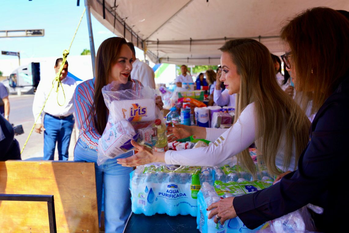 NUEVO LAREDO RESPONDE AL LLAMADO DE CARMEN LILIA CON MÁS DE 50 TONELADAS DE APOYO PARA COMUNIDADES AFECTADAS POR LAS LLUVIAS AL SUR DE TAMAULIPAS Y VERACRUZ