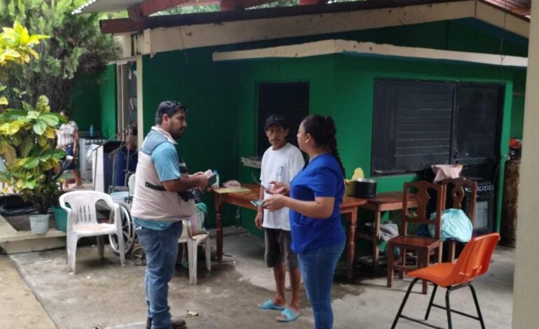 Apoyan Brigadas de Salud y Acción Comunitaria IMSS Tamaulipas a damnificados del Higo Veracruz