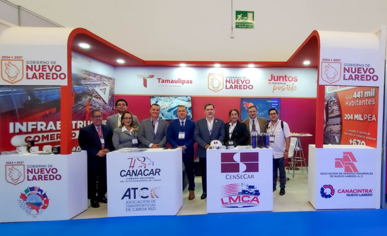 NUEVO LAREDO REFUERZA SU POSICIÓN COMO CAPITAL LOGÍSTICA EN EXPO TRANSPORTE ANPACT 2025