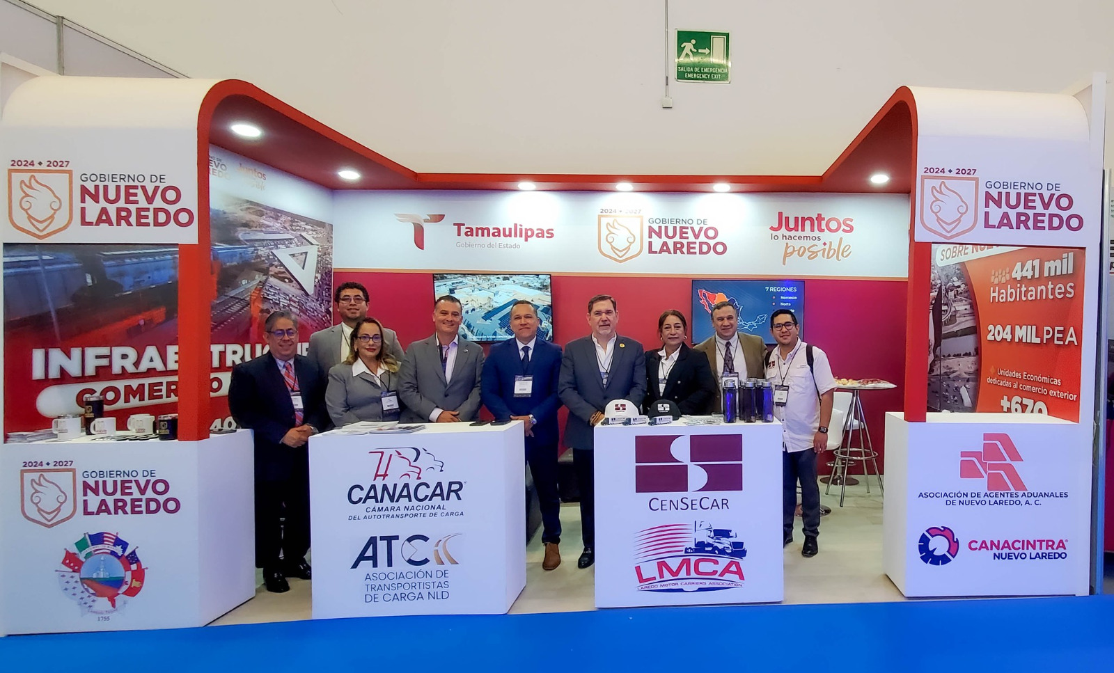 NUEVO LAREDO REFUERZA SU POSICIÓN COMO CAPITAL LOGÍSTICA EN EXPO TRANSPORTE ANPACT 2025