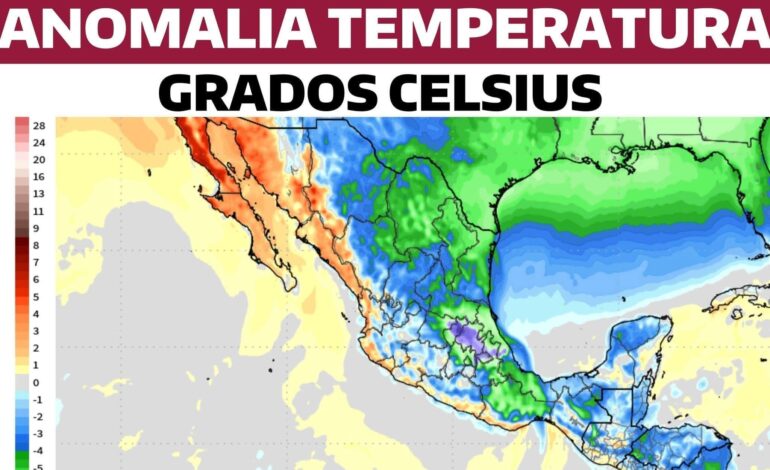 Alertan por frente frio el próximo lunes; Hasta 6° para la frontera y Ciudad Victoria
