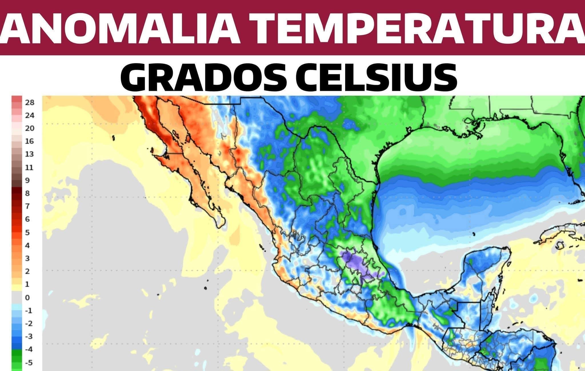 Alertan por frente frio el próximo lunes; Hasta 6° para la frontera y Ciudad Victoria
