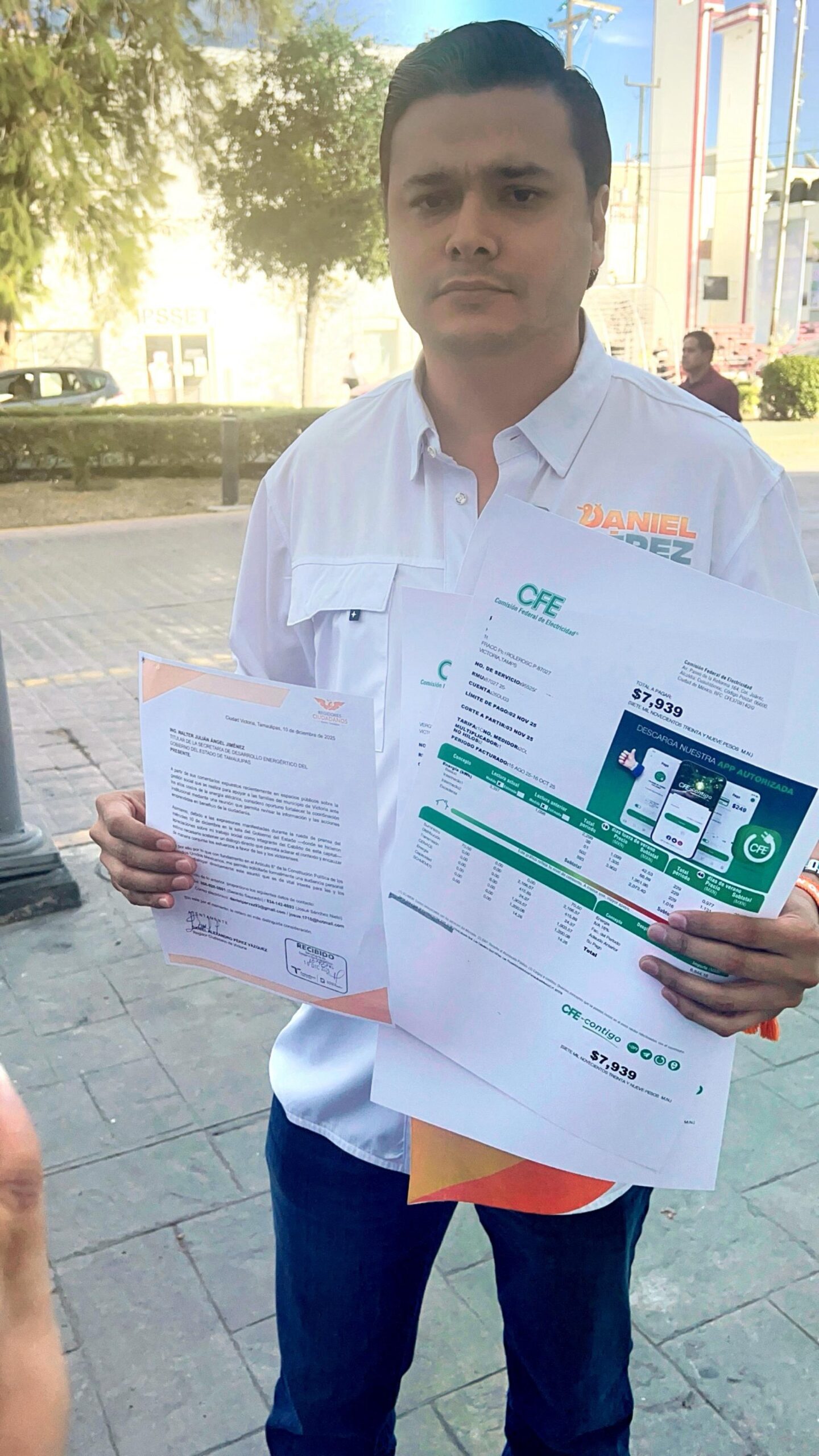 Regidor de Victoria solicita explicación sobre la exclusión de la capital en la reducción de tarifas eléctricas