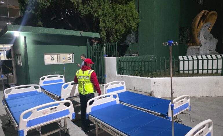 ALCALDESA CARMEN LILIA CANTUROSAS APOYA AL IMSS CON CAMAS Y SILLAS DE RUEDAS ANTE DEMANDA HOSPITALARIA