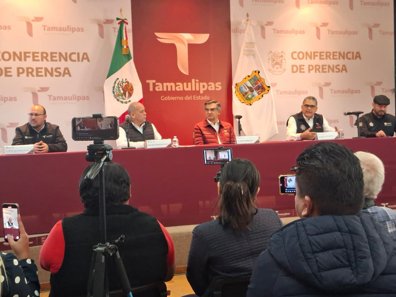 Presenta Tamaulipas informe de reducción en todos los delitos  “La seguridad hoy se siente en la vida diaria de los tamaulipecos”, declara gobernador en conferencia de prensa