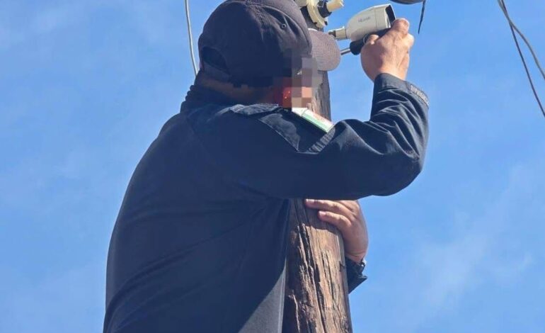 Retiran 490 cámaras de videovigilancia ilegales en Tamaulipas