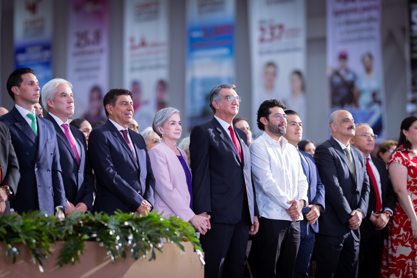 En su Cuarto Informe, el gobernador Américo Villarreal exhortó a evitar la reacción de aquellos que pretenden, desde las noticias falsas, abrir de nuevo el espacio a las oligarquías