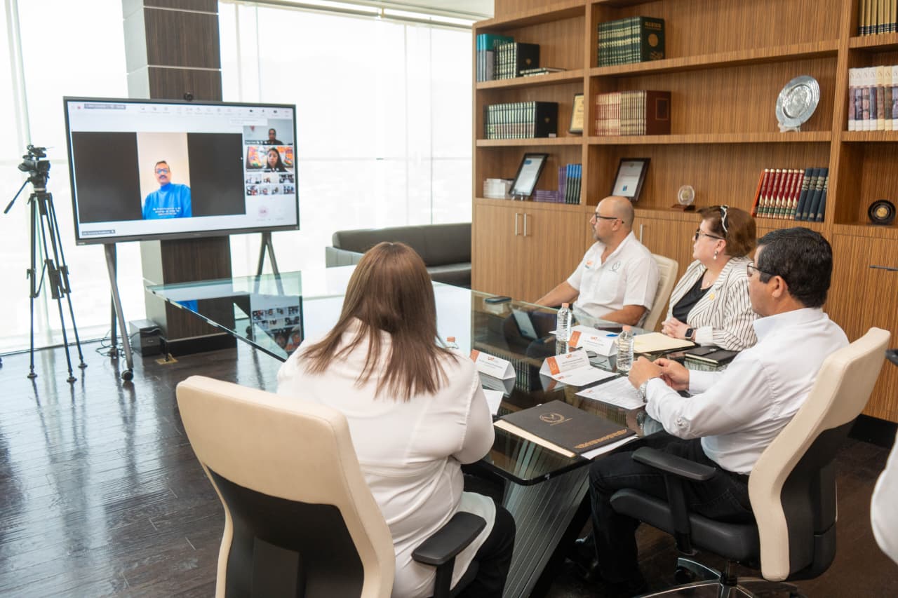 El rector Dámaso Anaya proyecta a la UAT como referente en Inteligencia Artificial en alianza con India