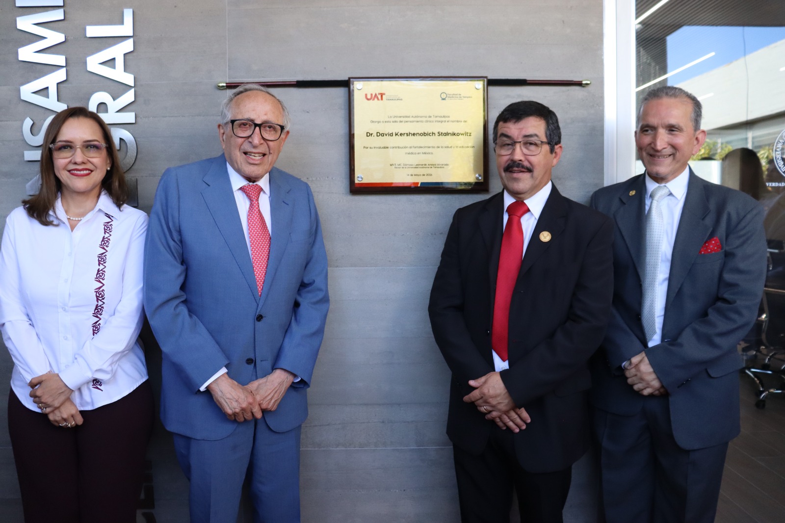 Confiere la UAT Doctorado Honoris Causa al secretario de Salud federal David Kershenobich