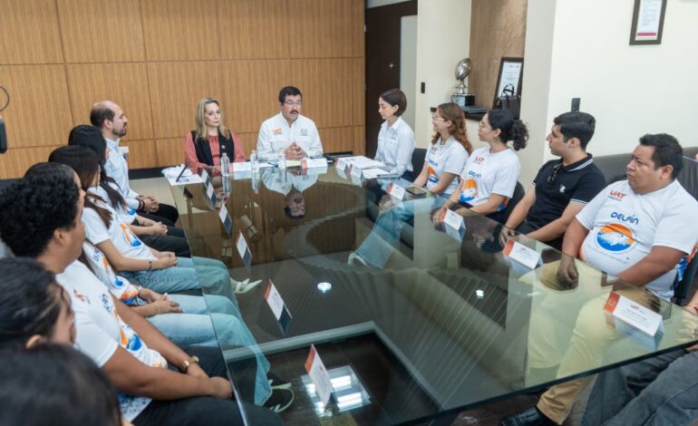 Participan 354 estudiantes de la UAT en programa de movilidad  Delfín 2026