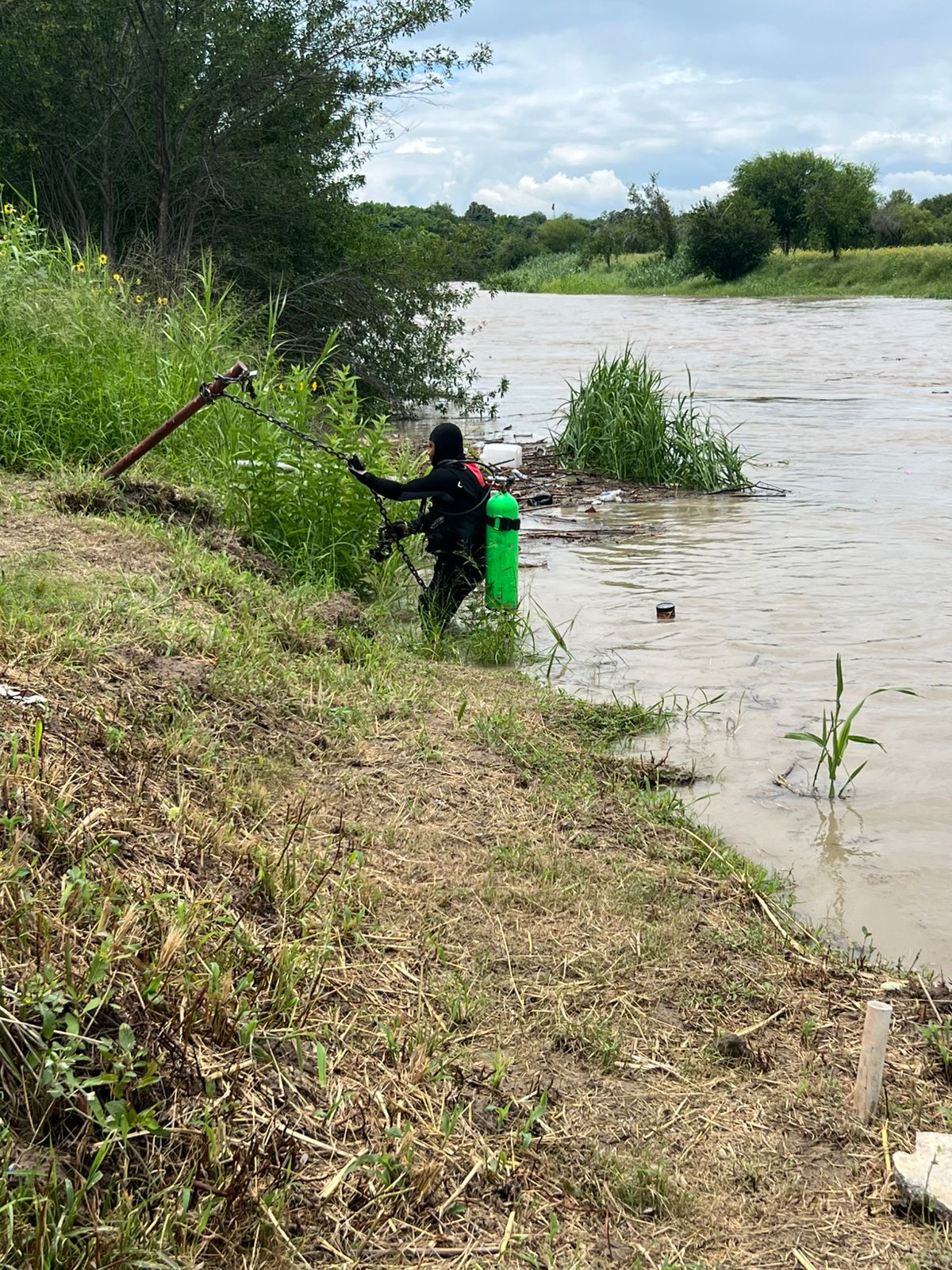 COMAPA REFUERZA ACCIONES PREVENTIVAS ANTE INCREMENTO DEL NIVEL DEL RÍO BRAVO