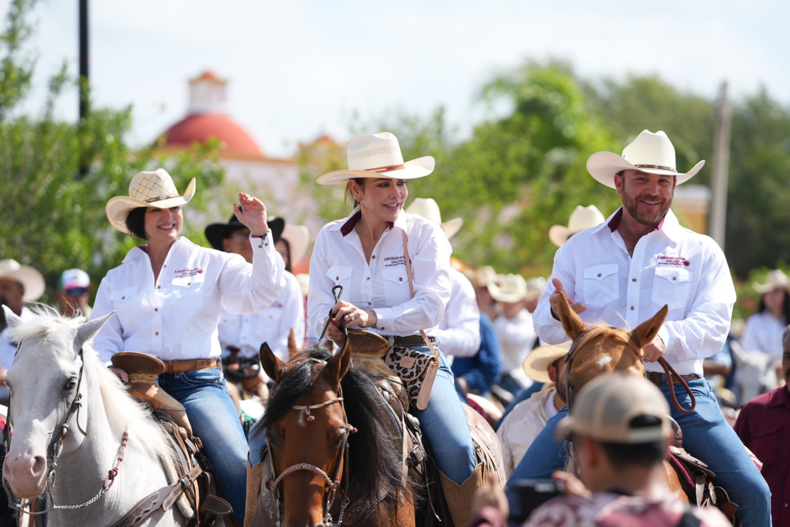 FORTALECE CARMEN LILIA CANTUROSAS LAZOS DE HERMANDAD CON NUEVA CIUDAD GUERRERO; SE UNE A TRADICIONAL CABALGATA DE SAN JUAN