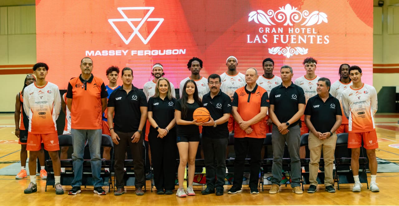 Rector Dámaso Anaya encabeza presentación oficial del Corre Basket UAT para la  temporada 2026 de la LNBP