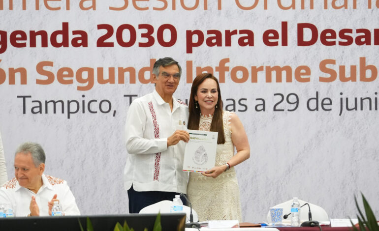 NUEVO LAREDO SE CONSOLIDA COMO REFERENTE ESTATAL EN DESARROLLO SOSTENIBLE BAJO EL LIDERAZGO DE CARMEN LILIA CANTUROSAS