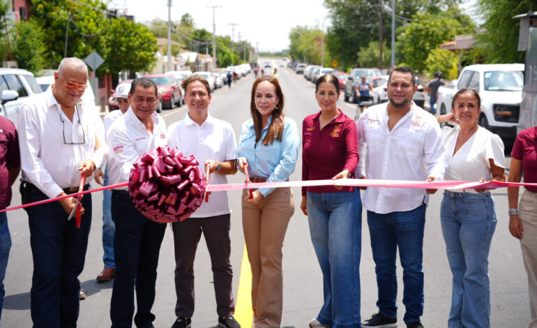 CARMEN LILIA CANTUROSAS TRANSFORMA IMPORTANTE VIALIDAD AL ORIENTE DE NUEVO LAREDO