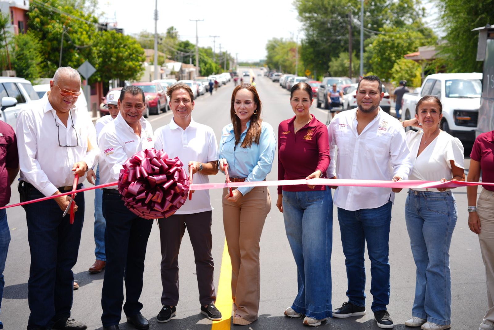 CARMEN LILIA CANTUROSAS TRANSFORMA IMPORTANTE VIALIDAD AL ORIENTE DE NUEVO LAREDO