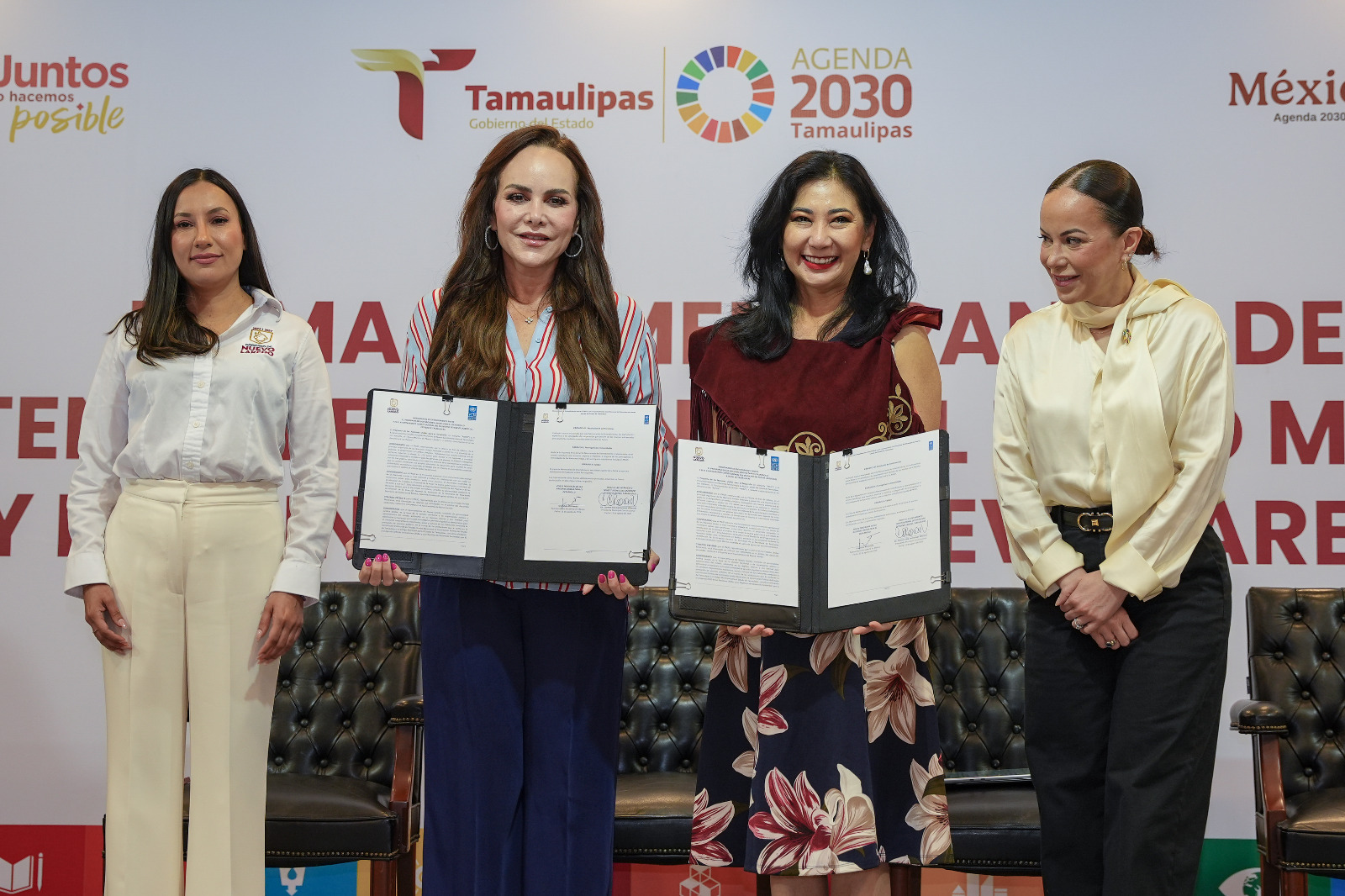 CARMEN LILIA CANTUROSAS CONSOLIDA ALIANZA CON LA ONU; FIRMA MEMORANDO PARA FORTALECER POLÍTICAS PÚBLICAS