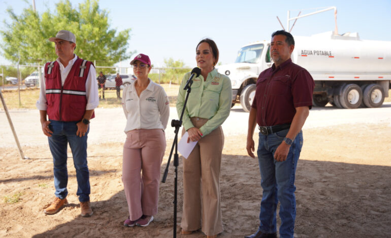 CARMEN LILIA CANTUROSAS IMPULSA NUEVA INFRAESTRUCTURA DE AGUA PARA MÁS DE 100 MIL FAMILIAS DE NUEVO LAREDO