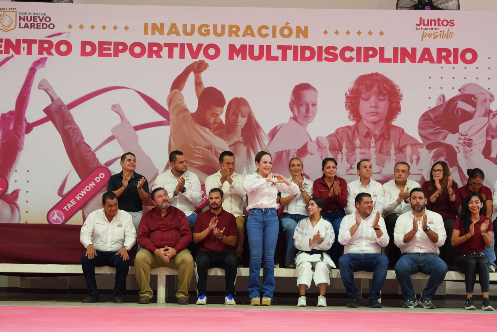 TRANSFORMA CARMEN LILIA ESPACIO EN EL NOGAL Y LO CONVIERTE EN CENTRO DEPORTIVO MULTIDISCIPLINARIO