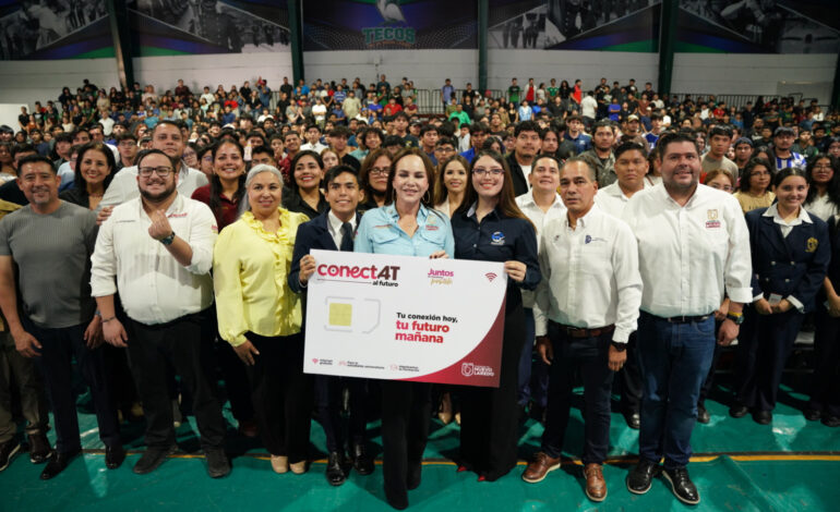 CARMEN LILIA FORTALECE CONECTIVIDAD DE UNIVERSITARIOS DEL TEC Y NORMAL CUAUHTÉMOC CON INTERNET MOVIL GRATIS
