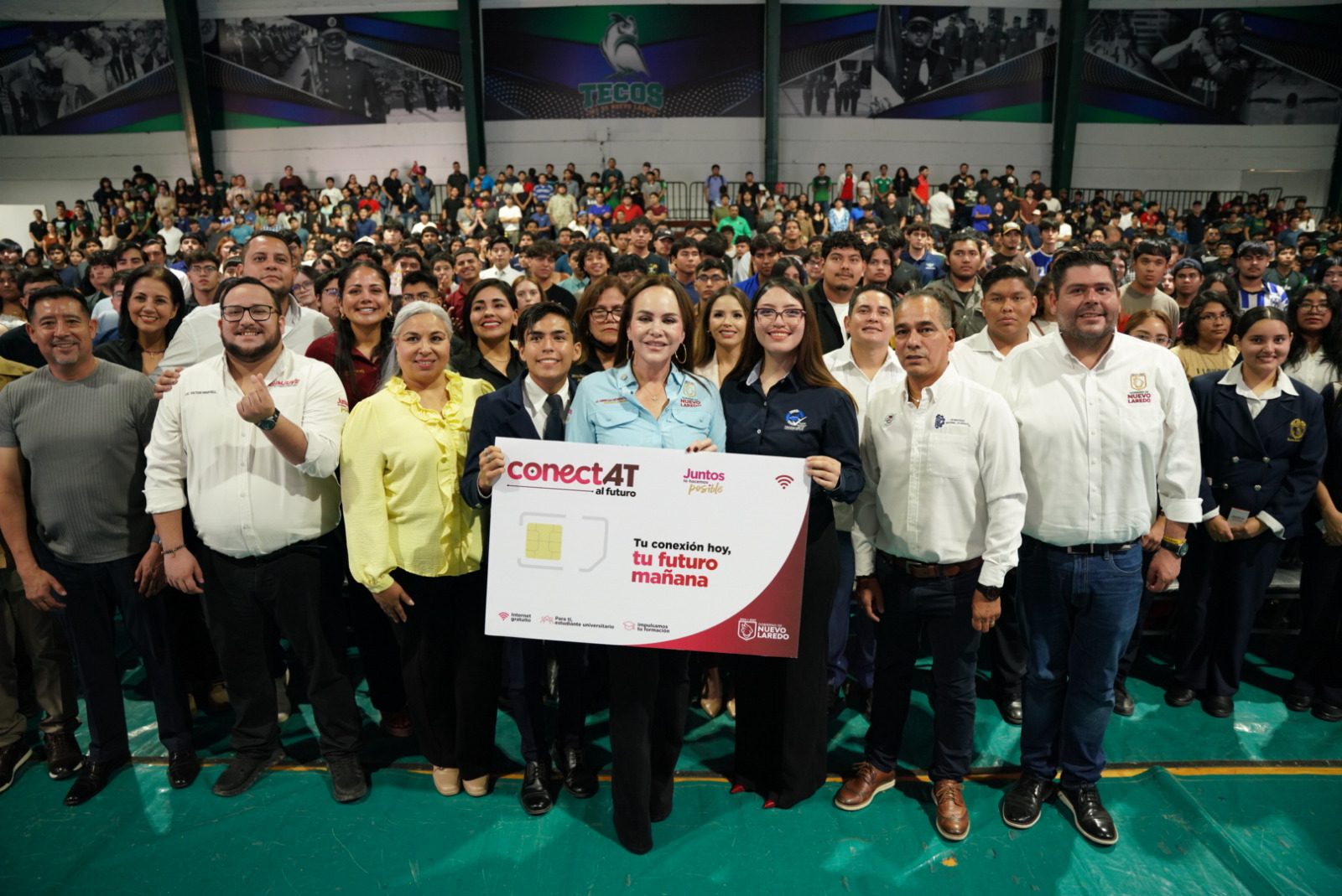 CARMEN LILIA FORTALECE CONECTIVIDAD DE UNIVERSITARIOS DEL TEC Y NORMAL CUAUHTÉMOC CON INTERNET MOVIL GRATIS