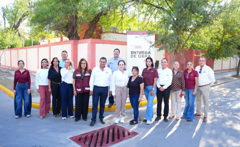 TRANSFORMA CARMEN LILIA CANTUROSAS INFRAESTRUCTURA HIDRÁULICA DE NUEVO LAREDO PARA CUIDAR EL AGUA