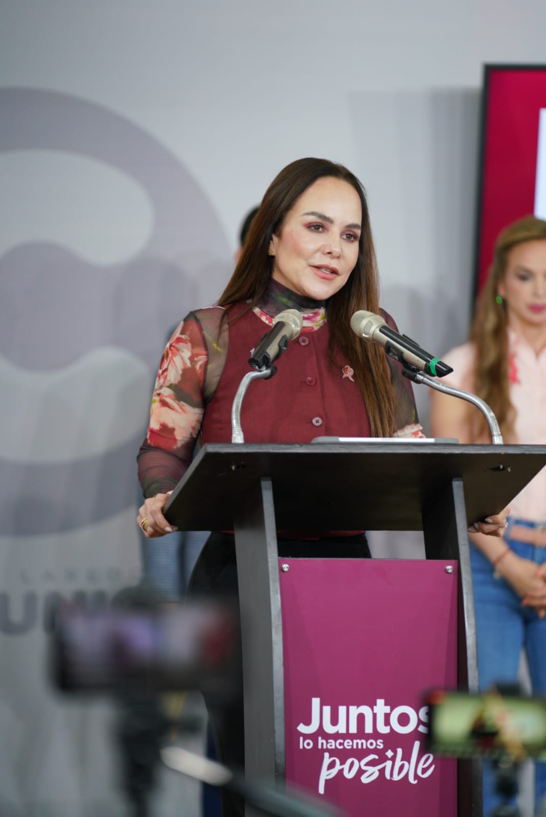 ANUNCIA ALCALDESA CARMEN LILIA CANTUROSAS SEGUNDA CUMBRE LOGÍSTICA “LOS LAREDOS 2027” PARA IMPULSAR EL CRECIMIENTO ECONÓMICO DE LA REGIÓN